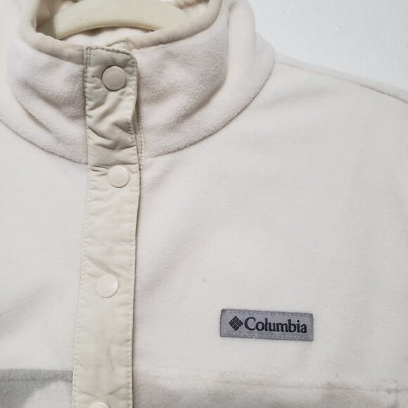Columbia Button Snap Fleece Pullover - Picture 3 of 8